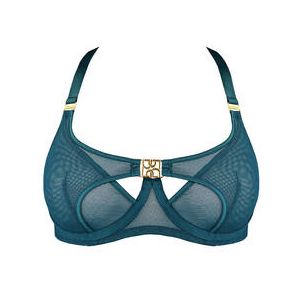 BORDELLE soutien-gorge balconnet Nara Bleu canard - Taille S