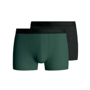 IMPETUS pack de 2 boxers homme en lyocell Urban Vert/Noir - Taille S