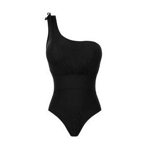 EMPREINTE maillot de bain 1 pièce asymétrique armatures Jetset Noir - Taille 85C