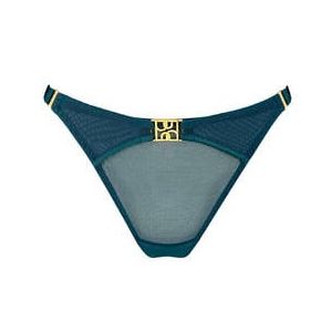 BORDELLE string ficelle Nara Bleu canard - Taille S