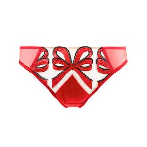 DITA VON TEESE culotte Beau Bait Rouge - Taille XS