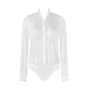 LOUISA BRACQ body chemisier Albanach Blanc - Taille 36