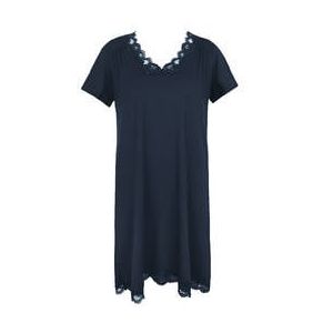 ANTIGEL chemise de nuit manches courtes Simply Perfect Bleu marine - Taille 38