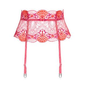 I.D. SARRIERI porte-jarretelles Venetian Glass Rose/Rouge - Taille XS