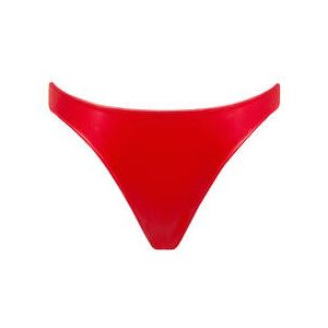 MAISON CLOSE bas de maillot de bain string Splash Rouge - Taille XS