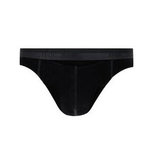 HOM slip avec ouverture homme en coton et modal HO1 Noir - Taille S