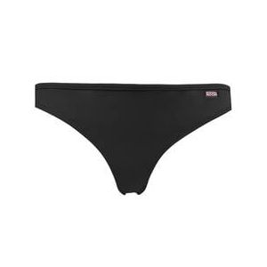 BANANA MOON bas de maillot de bain slip br&eacute;silien Vanita Fringes Noir - Taille XS