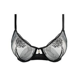 MAISON LEJABY soutien-gorge balconnet Audace Noir - Taille 90B