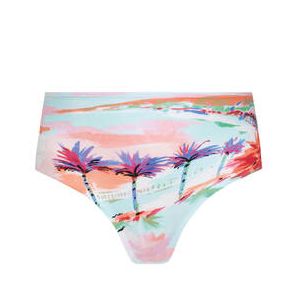 EMPREINTE bas de maillot de bain culotte haute Croisette Multicolore - Taille 38