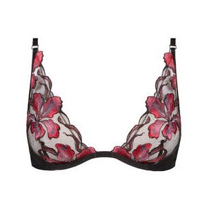 ATELIER AMOUR soutien-gorge triangle Dernier Frisson Noir/Magenta - Taille S