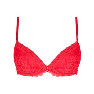 LISE CHARMEL soutien-gorge coques en dentelle D&eacute;sirs de Venise Rouge - Taille 85A