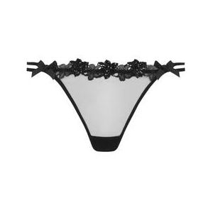 AGENT PROVOCATEUR slip Floss Noir - Taille 36