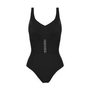 EMPREINTE maillot de bain 1 pièce sans armatures Mood Noir - Taille 40/C