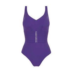 EMPREINTE maillot de bain 1 pièce sans armatures Mood Violet - Taille 40/C