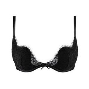 FLEUR DU MAL soutien-gorge push-up en dentelle Frankie Lace Noir - Taille 85A