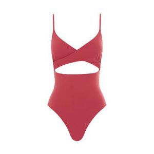 BOND-EYE maillot de bain 1 pièce réversible Amira sans armatures Callao Bordeaux - Taille XS/S