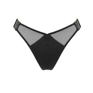 BORDELLE string Melusina Noir - Taille S