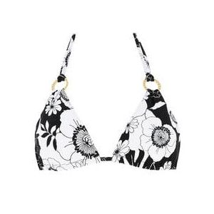 SEAFOLLY haut de maillot de bain triangle bijoux Summer of Love Noir/Blanc - Taille 36