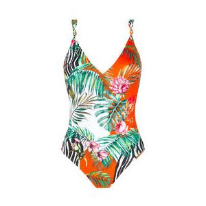 LISE CHARMEL maillot de bain 1 pièce sans armatures Échappée Libre Multicolore - Taille 90B