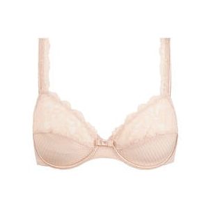 MAISON LEJABY soutien-gorge armatures Gaby Rose poudré - Taille 85B