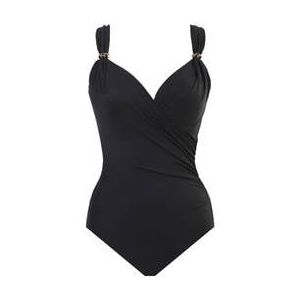 MIRACLESUIT maillot de bain 1 pièce gainant Siren armatures Razzle Dazzle Noir - Taille 38