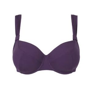 EMPREINTE haut de maillot de bain emboitant Jetset Violet - Taille 85C