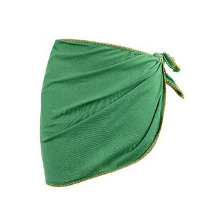 LULI FAMA jupe par&eacute;o de plage Luli Chic Vert - Taille TU