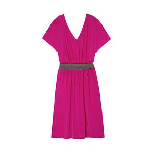 LE CHAT robe midi Pampelonne Fuchsia - Taille 36