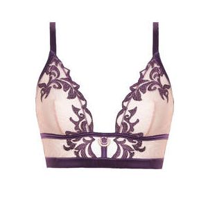 PRELUDE soutien-gorge sans armatures Venus Violet fonc&eacute; - Taille 85B