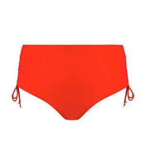 ELOMI bas de maillot de bain culotte haute coulissante Plain Sailing Rouge glitter - Taille 42