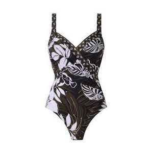 MIRACLESUIT maillot de bain 1 pièce gainant Sanibel armatures Elledorado Kaki - Taille 42
