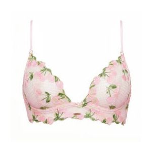 NETTE ROSE soutien-gorge triangle sans armatures Blossom Vert/Rose - Taille XS