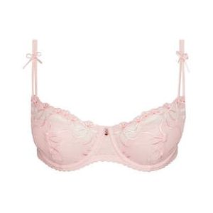 MARIE JO soutien-gorge balconnet coques Noova Rose poudr&eacute; - Taille 90A