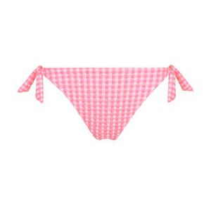 MARIE JO bas de maillot de bain br&eacute;silien nou&eacute; Mary Lynn Blanc/Rose - Taille 38