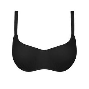 EMPREINTE haut de maillot de bain brassière coques armatures Structure Noir - Taille 40/C