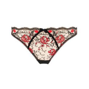 DITA VON TEESE string Novelteese Noir/Rouge - Taille 36
