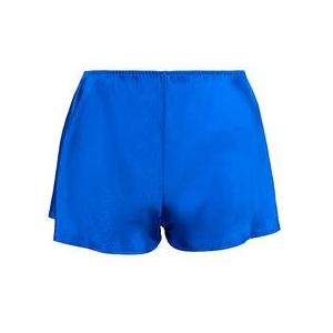 MARJOLAINE short  en soie Soie Unie Bleu électrique - Taille 36