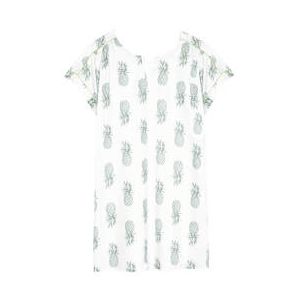LE CHAT chemise de nuit en coton Acapulco Blanc/Vert - Taille 36
