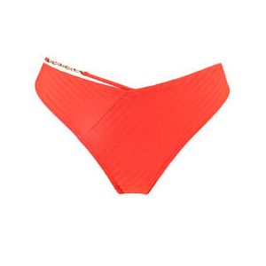 AUBADE bas de maillot de bain tanga Sun Pop Corail - Taille 1