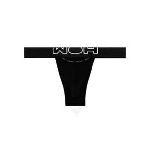 HOM slip échancré homme avec ouverture HO1 en coton Woh Sporty Fun Noir - Taille S
