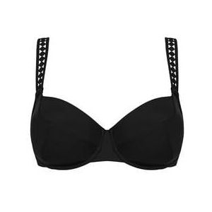 EMPREINTE haut de maillot de bain emboitant Mood Noir - Taille 40/C