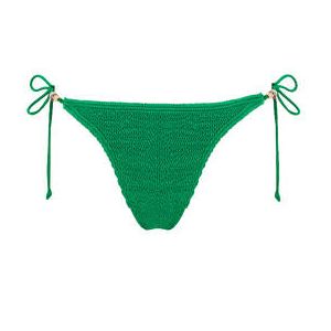 BOND-EYE bas de maillot de bain br&eacute;silien lacets Vista Quito Vert &eacute;meraude - Taille TU