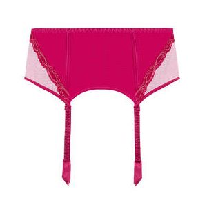 LISE CHARMEL porte-jarretelles en soie Splendeur Soie Rose bonbon - Taille 1