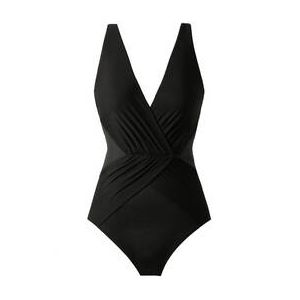 MIRACLESUIT maillot de bain 1 pi&egrave;ce gainant Ibiza sans armatures Illusionists Noir - Taille 40