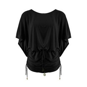 LULI FAMA tunique de plage Beachwear Noir - Taille S