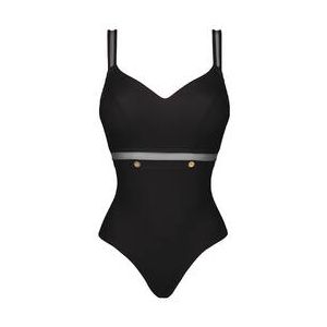 EMPREINTE maillot de bain 1 pièce décolleté sans armatures Palace Noir - Taille 80C