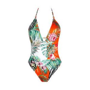LISE CHARMEL maillot de bain 1 pièce décolleté sans armatures Échappée Libre Multicolore - Taille 1