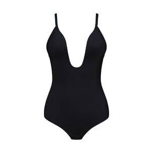 BYE BRA body string push-up dos nu gainant Shapewear Noir - Taille S