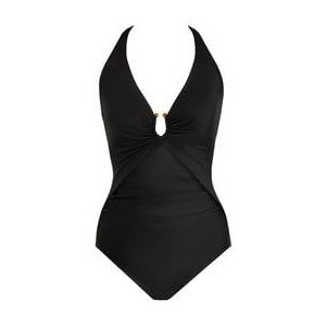 MIRACLESUIT maillot de bain 1 pièce gainant Bling sans armatures Razzle Dazzle Noir - Taille 42