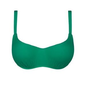 EMPREINTE haut de maillot de bain brassière coques armatures Structure Vert - Taille 38/C